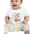 thumbnail image 1 of Cartoon Bear In Basket T-Shirt Infant -Image by Shutterstock,  18 Months, 1 of 4