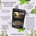 thumbnail image 4 of Baño de Hierbas Cuitlatzollotl 4 hierbas - Relajación Muscular SABIDURÍA CHAMÁNICA Flor de Santa María, Romero, Hierbabuena y Mejorana, 4 of 4