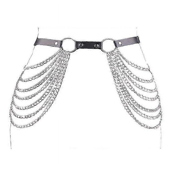 Layered Waist Chain para Women Belly Chain Jewelry para Girls Trendy Butterfly Belly Chain para Summer Beach Gold Body Chain Jewelry
