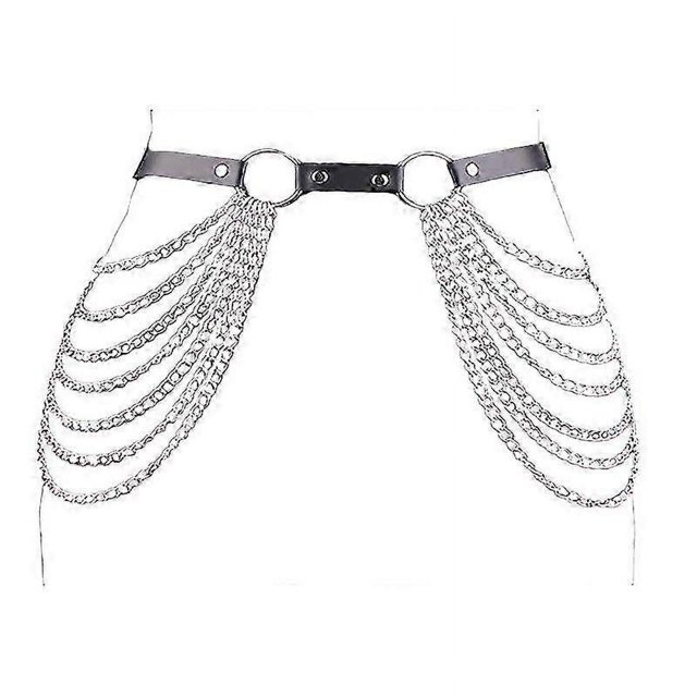 Layered Waist Chain para Women Belly Chain Jewelry para Girls Trendy Butterfly Belly Chain para Summer Beach Gold Body Chain Jewelry