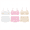 Mixed color 3PCS-A, variant on LYMAYTER Kids Girls Seamless Tag Free Underwear Set Comfort Fit Training Cami Bra and Regular Waist Briefs