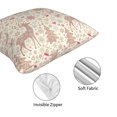 thumbnail image 4 of Throw Pillow Covers, Deer Bells Moon Christmas Tree Soft Square Pillow Cases with Invisible Zipper for Couch Bed Sofa, Farmhouse Fall Home Decor 12"x12", 4 of 7