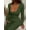Green, variant on Women's Long Sleeve V Neck Jumpsuit, Stretch One Piece Workout Bodysuit for Fitness, Yoga and Activewear