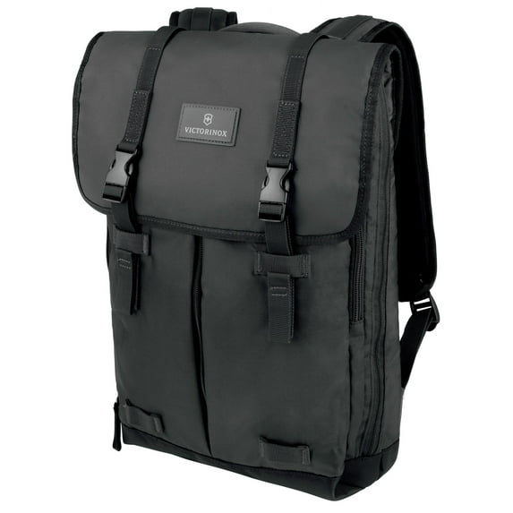 victorinox luggage altmont 3.0 flapover laptop backpack, black, one size