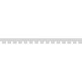 thumbnail image 4 of 6"H x 1"P x 90"L Wilson Architectural Grade PVC Dentil Block Trim, 4 of 10