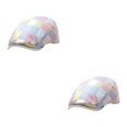thumbnail image 3 of Gorra Plana Poliéster Protección Solar Qarigey Rosa 2Conjunto, 3 of 6