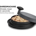 thumbnail image 2 of Chicken Shredder Shred Machine,Alternative to Bear Claws Meat Shredder for Pulled Pork Red Beef and Chicken (Gray), 2 of 5