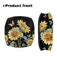 thumbnail image 2 of COEQINE American Flag Rollator Seat Back Cover Vintage Flower Padded Seat Cover for Rollator Walker 2PCS Universal Walker Seat Cover Replacement 4 of July, 2 of 7