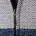 thumbnail image 3 of Maoxin Men's And Winter And Thick Sweater Knitted Sweater Stand Up Collar Cardigan Color Blocking Outerwear Sweater , Blue , L, 3 of 7