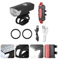 thumbnail image 2 of MasteelfCA 1 Set Bike Light Set Rechargeable LED Light Combo Cycling Safety Light, 2 of 7