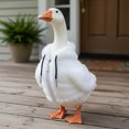 thumbnail image 4 of RUINIXCW 7 Inch Desk Goose Outfits Desk Duck Outfit Mini Porch Goose Outfit Funny Hooded Sweatshirt for Desktop Goose Figurine Fall Winter Desk Goose Clothes Table Centerpieces Decor (No Goose), 4 of 10