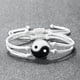 thumbnail image 4 of Pulseras y brazaletes de pareja de Tai Chi para mujeres y hombres, pulsera trenzada hecha a mano de chisme, Yin Yang, regalo de joyería de Amistad de moda, 2 piezas por juego, 4 of 5