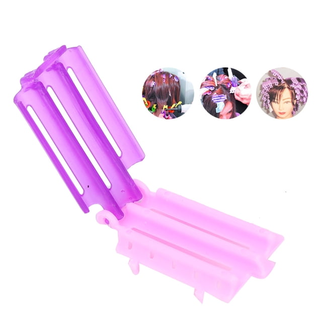 Filfeel Hair Styling Tool Perm Clip Hair Fluffy Clip Plastic Salon Tools