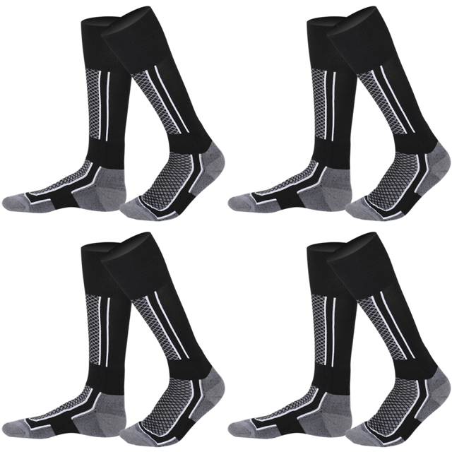 Calcetines Esquí Gruesos Y Cálidos para Invierno Medias Exteriores (hombres) 2 Uds.