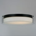 thumbnail image 4 of 12284CLSWBK Maxim Lighting Duo - 16 Inch 28W 1 LED Round Flush Mount-Black Finish, 4 of 4
