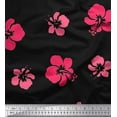 thumbnail image 1 of Soimoi Cotton Poplin Fabric Artistic Flower Decor Fabric Printed Yard 56 Inch Wide, 1 of 1
