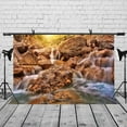 thumbnail image 2 of ABPHOTO Polyester 7x5ft Alpine Stream Backdrop Alpine Stream Nature Scenery Photography Background and Studio Photography Backdrop Props, 2 of 5