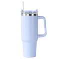 thumbnail image 1 of 1pcs Portable Insulation Cup Stainless Steel Straw Cup Straw Popsicle Cup Car Portable Insulation Cup, 1 of 6