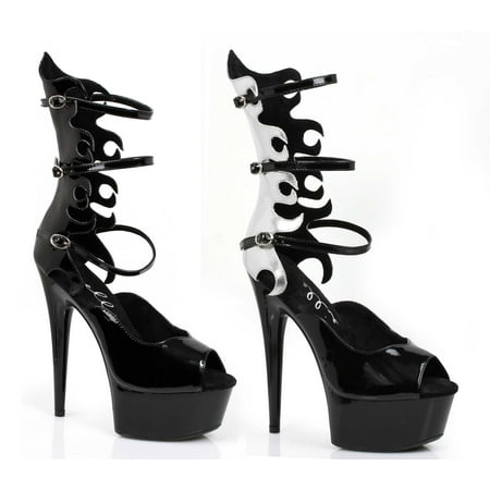 

609-Flamer 6 Stiletto With Flame Cut Out