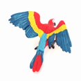 thumbnail image 2 of Figura realista de PVC con forma de loro guacamayo, modelo pájaro salvaje, 8,6 cm, 2 of 3