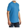 thumbnail image 4 of Yellow Rooster Men's Core Blend Cotton/Polyester Tee Shirt Sapphire 4XL, 4 of 6