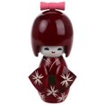 thumbnail image 5 of Japanese Geisha Doll Ornament, Traditional Kimono Figurine for Office Decoration, Asian Collectible Art Sculpture, Handpainted, 5 of 5
