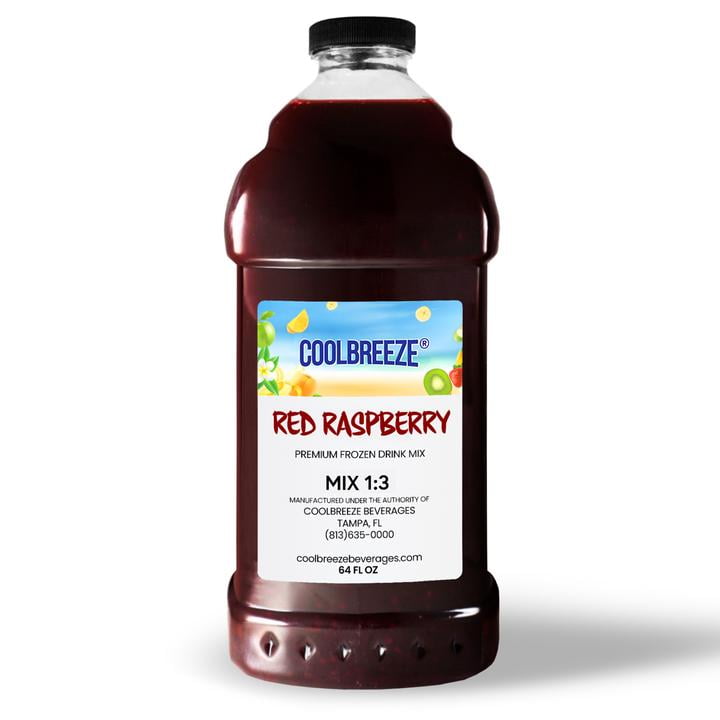 CoolBreeze Beverages Frozen Drink Flavor Syrups Red Raspberry + Jug