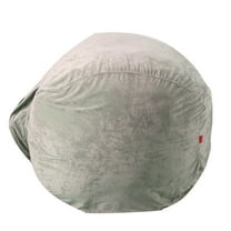 Bdday 16 Inch Stuffed Animal Storage Bean Bag Chairs for Kids, Stuff and Sit Storage Bean Bag Cover for Organizing Boys and Girls Plush Toy Gift for Kids