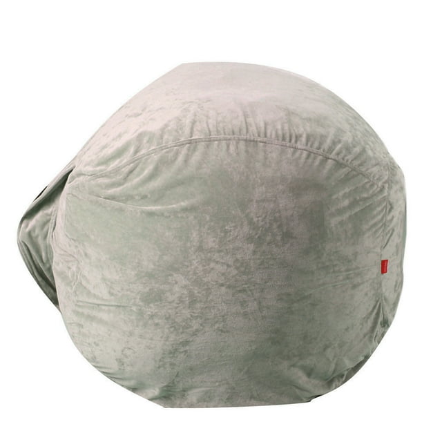 jovati Sac de Rangement pour Peluches pour Enfants, Pochette Douce en Tissu Rayé