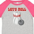 thumbnail image 4 of Inktastic Let's Roll Bowling Boys or Girls Toddler T-Shirt, 4 of 5