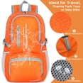 thumbnail image 4 of Mochila Plegable Ligera ZOMAKE Resistente al Agua 35L, 4 of 6