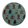 thumbnail image 1 of 8-Bit Pixel Heroes RPG Pattern Pinback Button Pin, 1 of 4