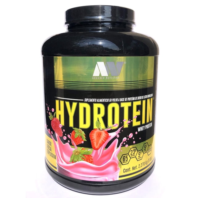 Hydrotein Whey Protein Fresa Explosiva 5 Lbs Advance Nutrition. Advance ADVHYDROTEINFRESAEXPLOSIVA