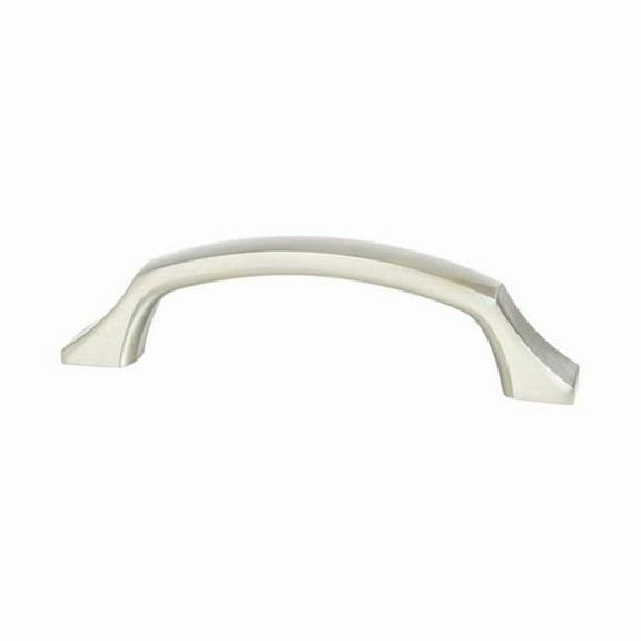 Berenson BE1206 1BPN 96 mm Century Edge Pull, Brushed Nickel