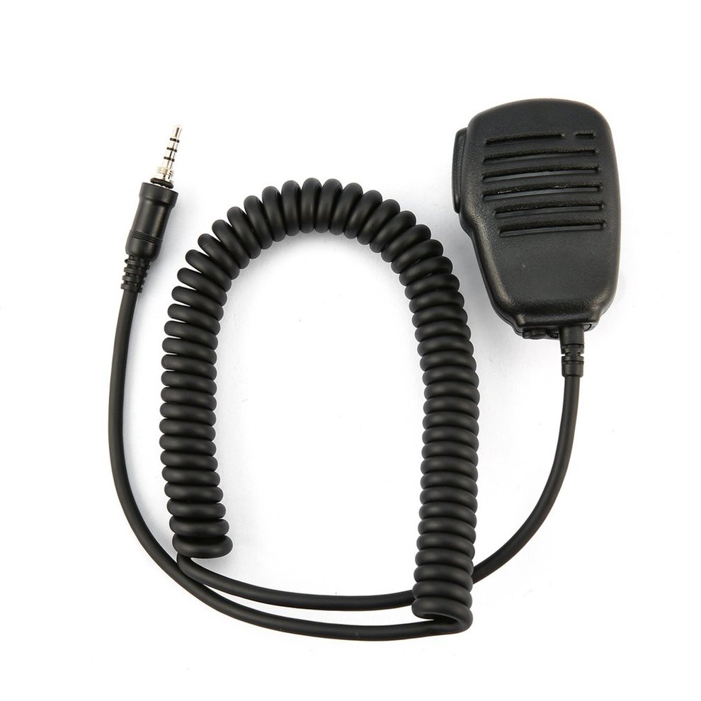 Ba30DEllylelly Microphone Haut-Parleur Radio Standard Microphone pour Yaesu VX-7R VX-6R VX-120 VX-170 VX-177 Accessoires de Talkie-walkie Radio
