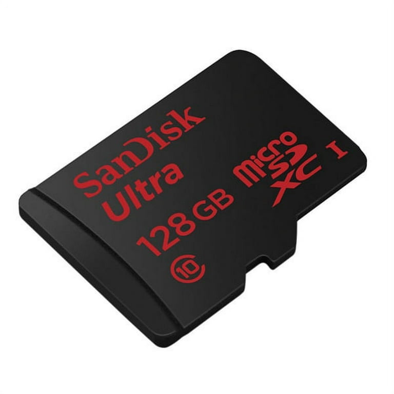 Sandisk Ultra 128GB High Speed Memory Card Micro-SDHC MicroSD Class 10  Compatible With ZTE Grand X3 X4, Max Duo LTE, ZMax Pro Z981, X Max 2, Blade  X 