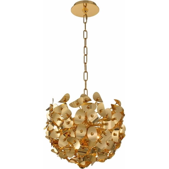 Elegant Gold Aster Pendant for Luxurious Interiors