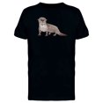 thumbnail image 1 of Adorable Watercolor Otter Tee Men's -Image by Shutterstock, 1 of 2