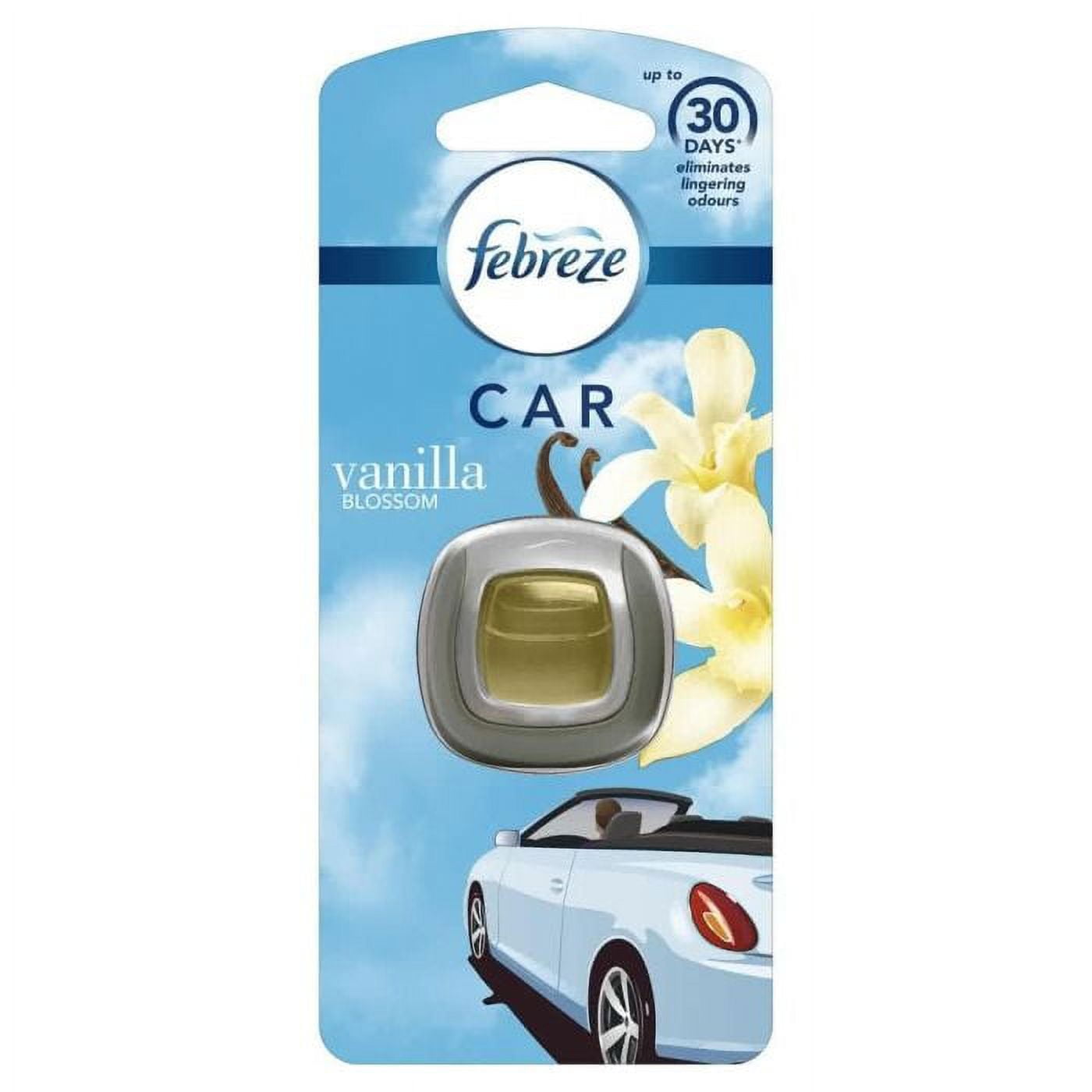 Febreze Car Air Freshener Vent Clips Assorted Scents, 5 Count 