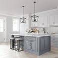 thumbnail image 3 of 3234-AS Millennium Lighting 4 Light Pendant-18 Inch Tall and 12 Inch Wide-Antique Silver Finish    -Traditional Installation, 3 of 5