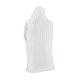 thumbnail image 1 of Chaleco de cuello alto a escala 1/12, camiseta sin mangas con cuello de tortuga, jersey informal de moda hecho a mano Blanco, 1 of 9