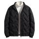 thumbnail image 5 of Puntoco Parkas Informales De Manga Larga Con Cuello Vuelto Y Bolsillos Con Cremallera De Color Liso Para Hombre, 5 of 7