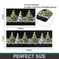 thumbnail image 4 of Christmas Kitchen Rugs and Mats Set of 2,Buffalo Plaid Christmas Tree Merry Christmas Kitchen Mat,Xmas Winter Holiday Non Slip Low-Profile Sink Mat Decorations for Home Kitchen 17x47+17x30 Inches, 4 of 8