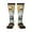 2 Black-1, variant on Xecao Magnetic Old Compass On World Map Print Compression Socks for Both Men And Women for Running, Travel, Flight, Nurse