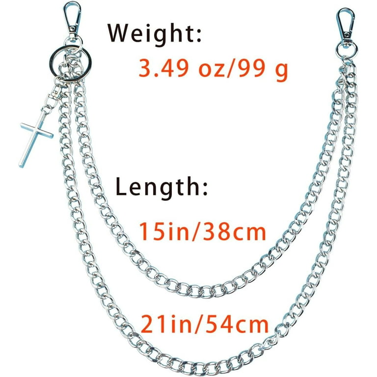 Wallet Chain Heavy Duty Pants Chains Jeans Chain for Women Men