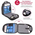 thumbnail image 4 of Mochila Swissdigital Design TSA Business Laptop 15.6 pulgadas para hombre, 4 of 9