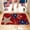 Multicolor#21740, variant on Lisbinx Independence Day Flag Floor Mat 60 x 40 cm Polyester Patio Door Rug with Skidproof Backing, Crystal Velvet Feel, Machine Washable, Multicolor