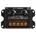 thumbnail image 2 of Controlador LED DC 5-24V 15A Regulable CCT Temperatura de Color Dual Controlador de Tira LED Letrero de Caja de Luz LED, 2 of 5
