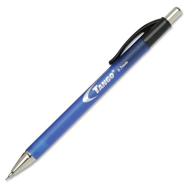 Skilcraft Mechanical Pencil, Medium Point, .7mm,12/Pk, Blue Barrel