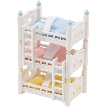 Calico Critters Triple Baby Bunk Beds